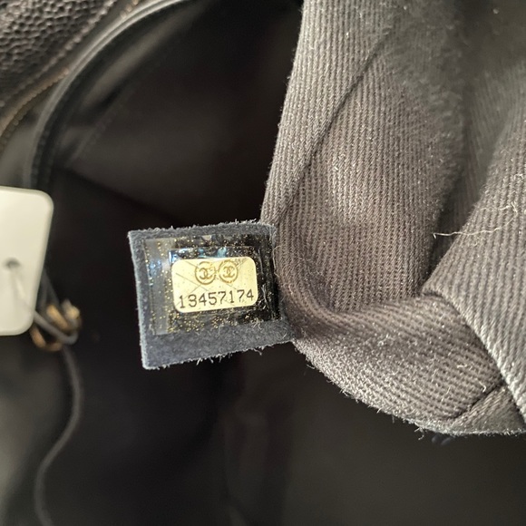 Chanel Coco Pleats Tote - black / metallic - Picture 7 of 7